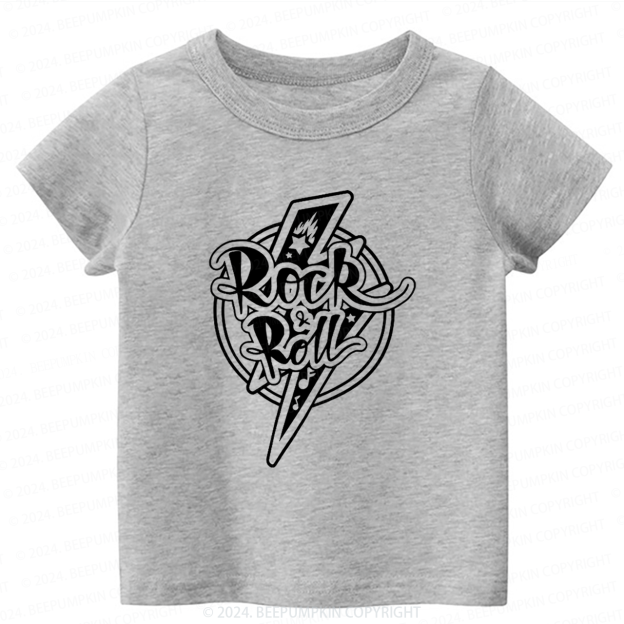 Cool Lightning Bolt Toddler&Kids Tees 8