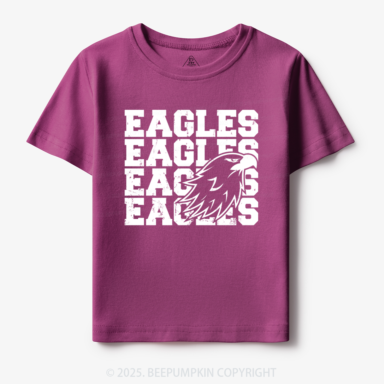 Personalized Eagles Mascot Toddler&Kid's Tees Beepumpkin