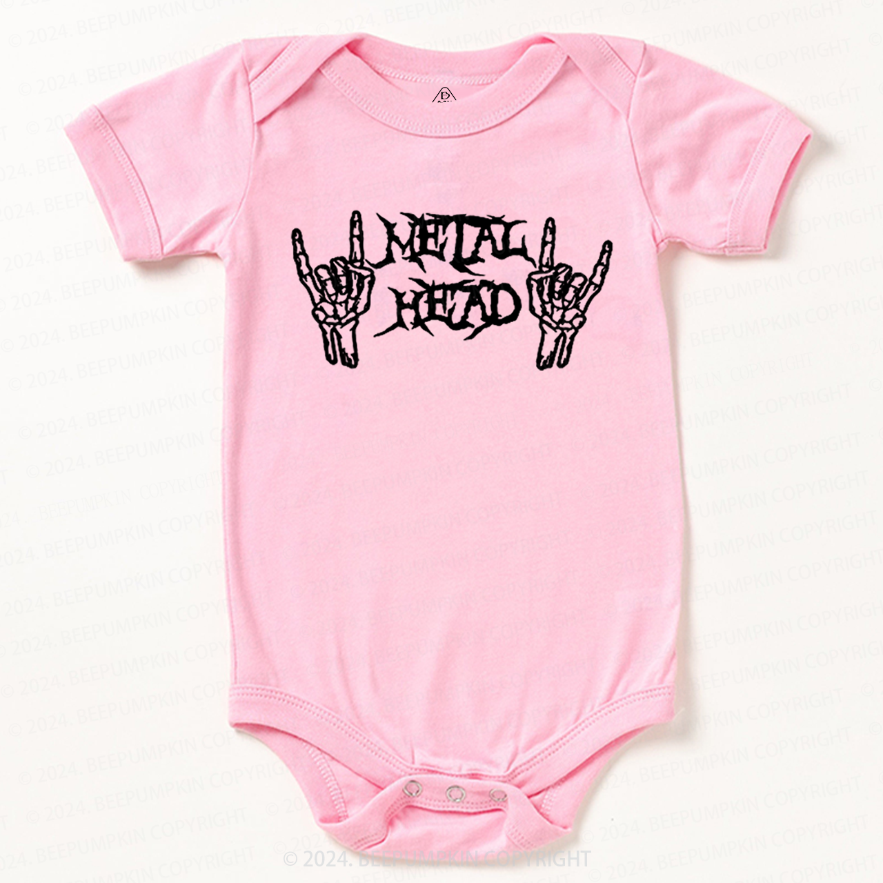 Metal Head Heavy Metal Baby Bodysuits 8