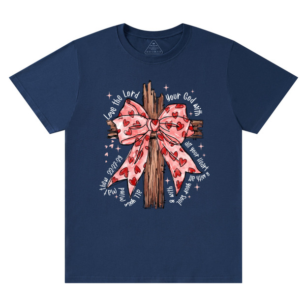 Love The Lord Valentine's Day T-Shirts Beepumpkin