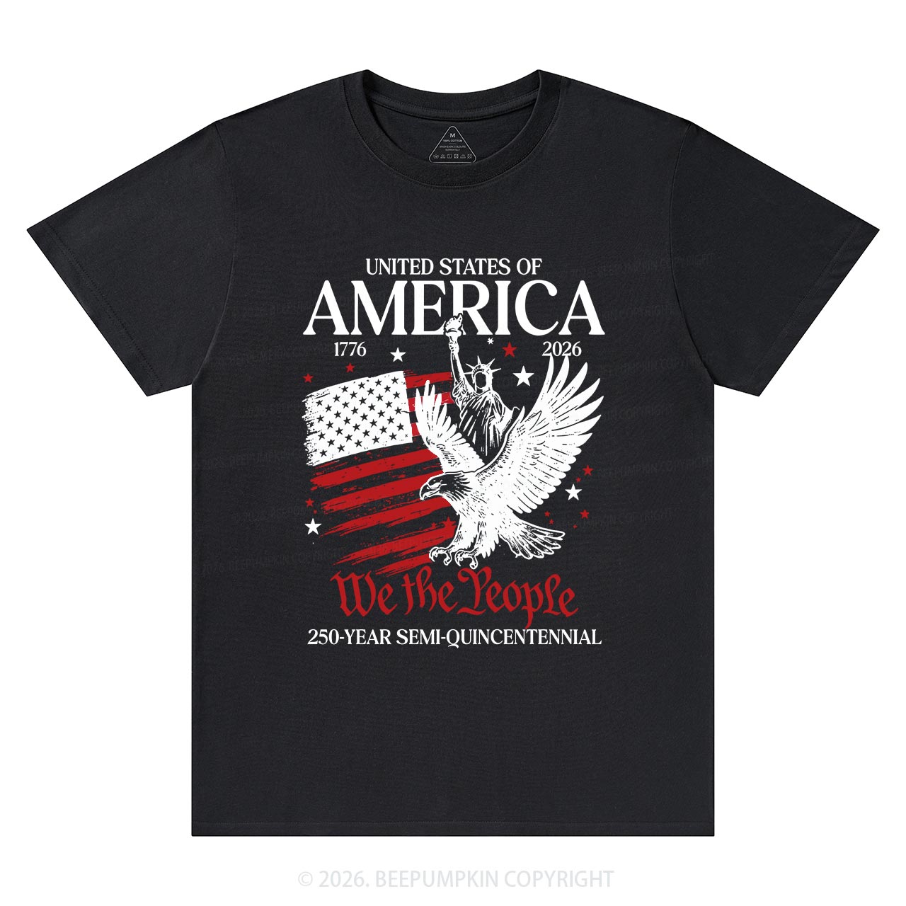 America 250 Patriotic Eagle Independence Day T-Shirts