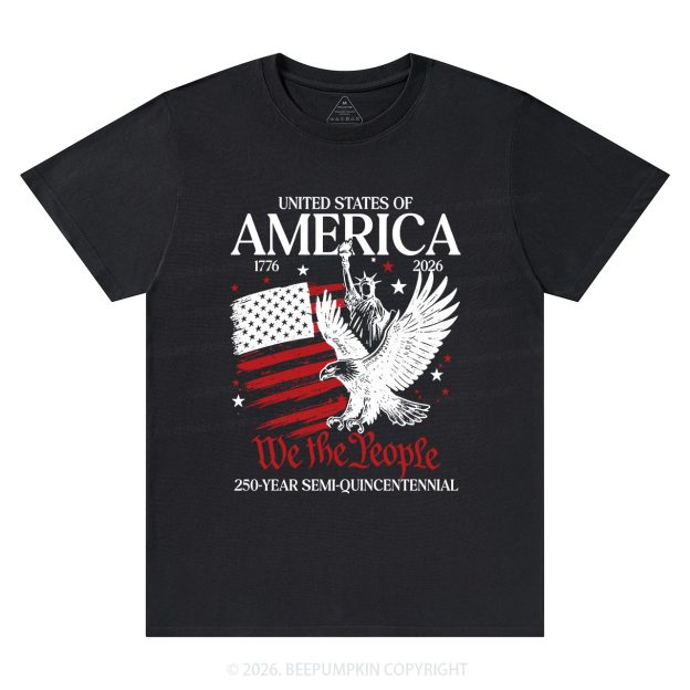 America 250 Patriotic Eagle Independence Day T-Shirts