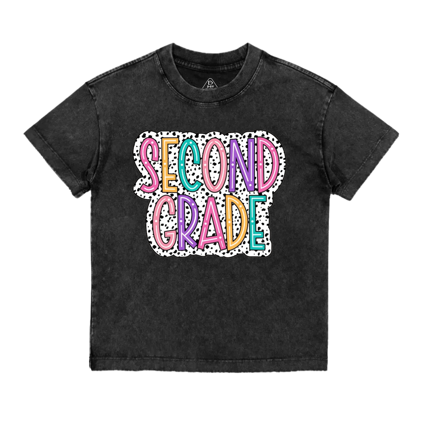 Personalized School Grade Toddler&Kids Washed Tees
