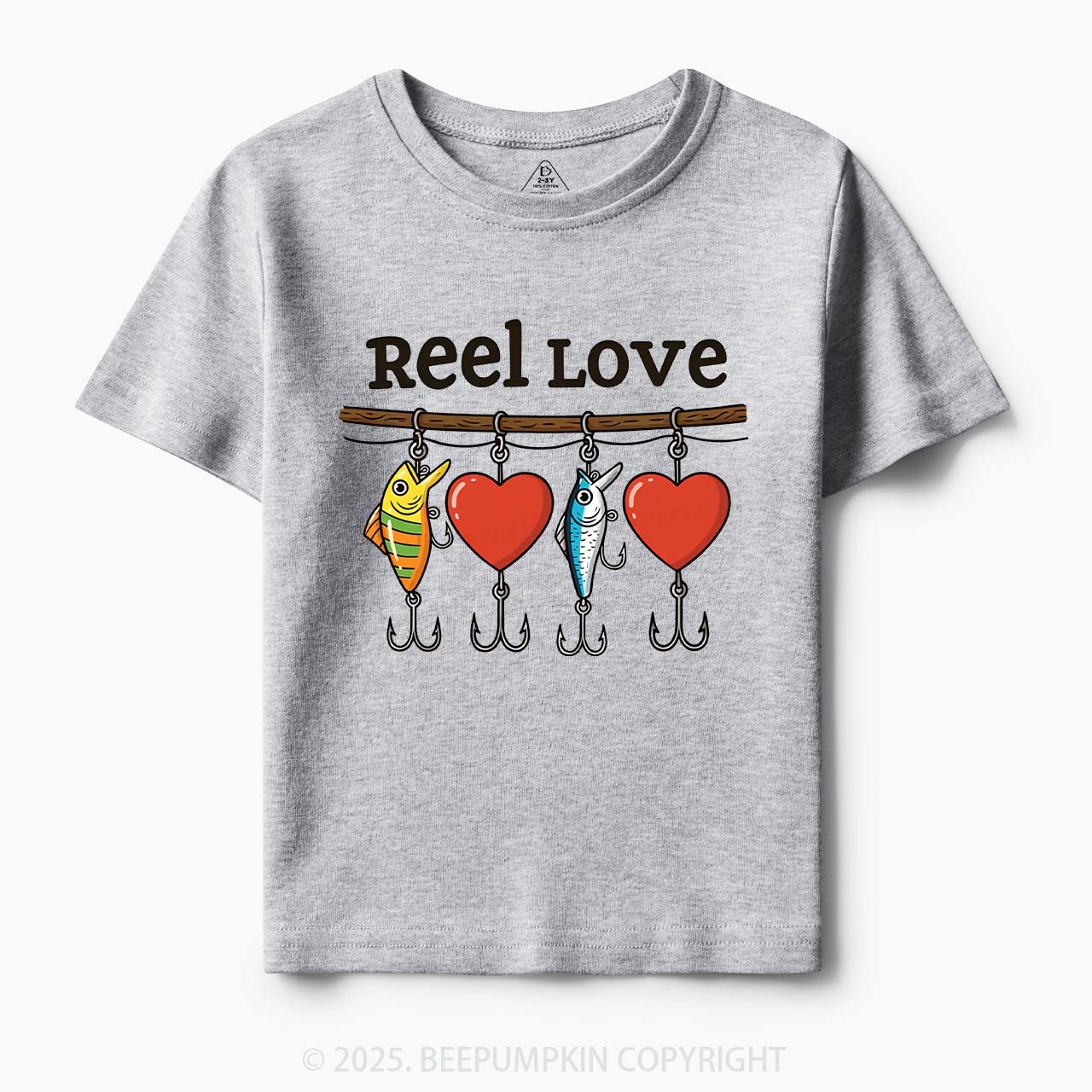 Reel Love Toddler&Kid's Tees Beepumpkin