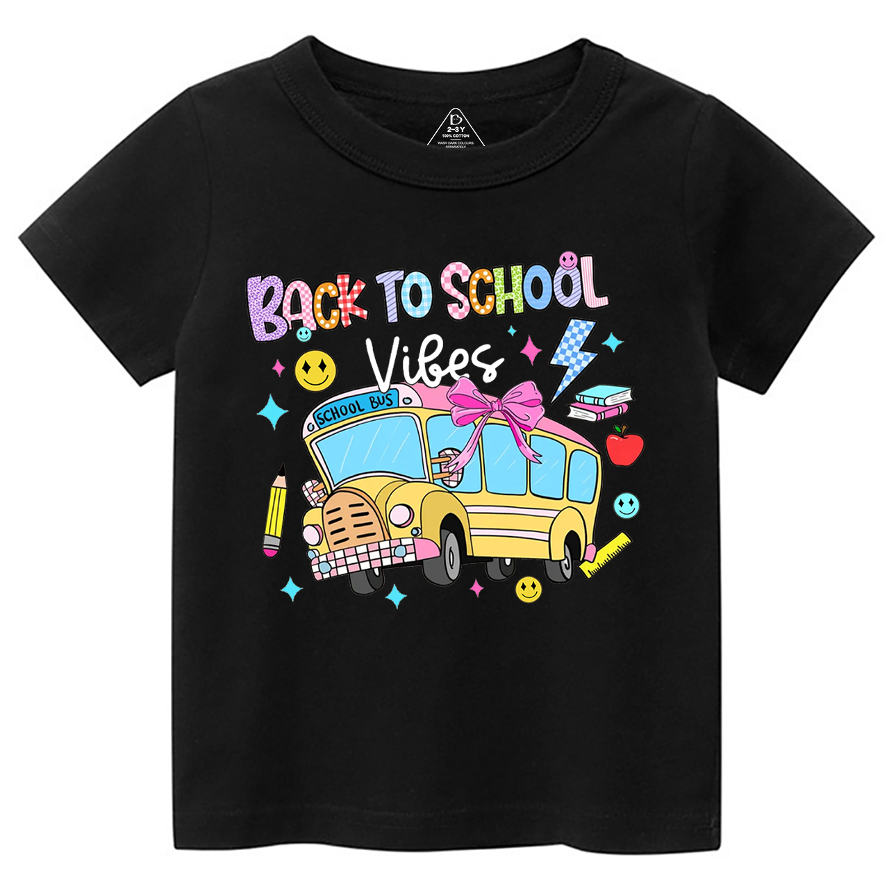 Personalized School Bus Toddler&Kid's Tees Beepumpkin 