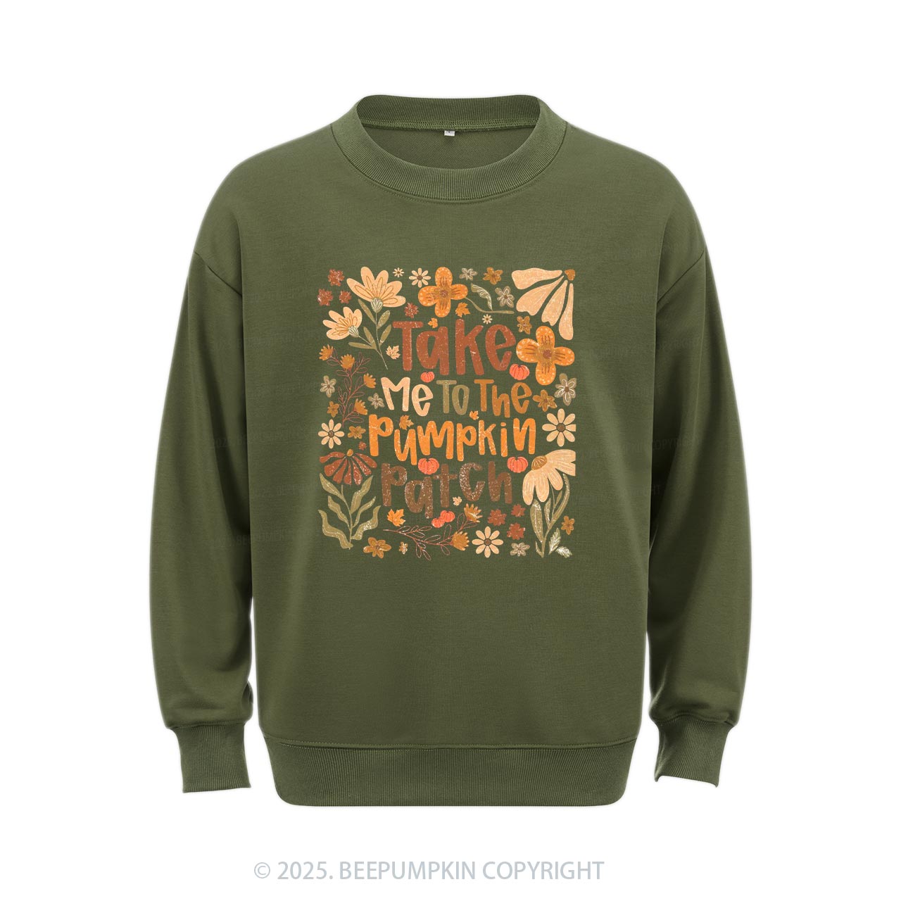 Take Me To The Pumpkin Patch Sweatshirt Beepumpkin