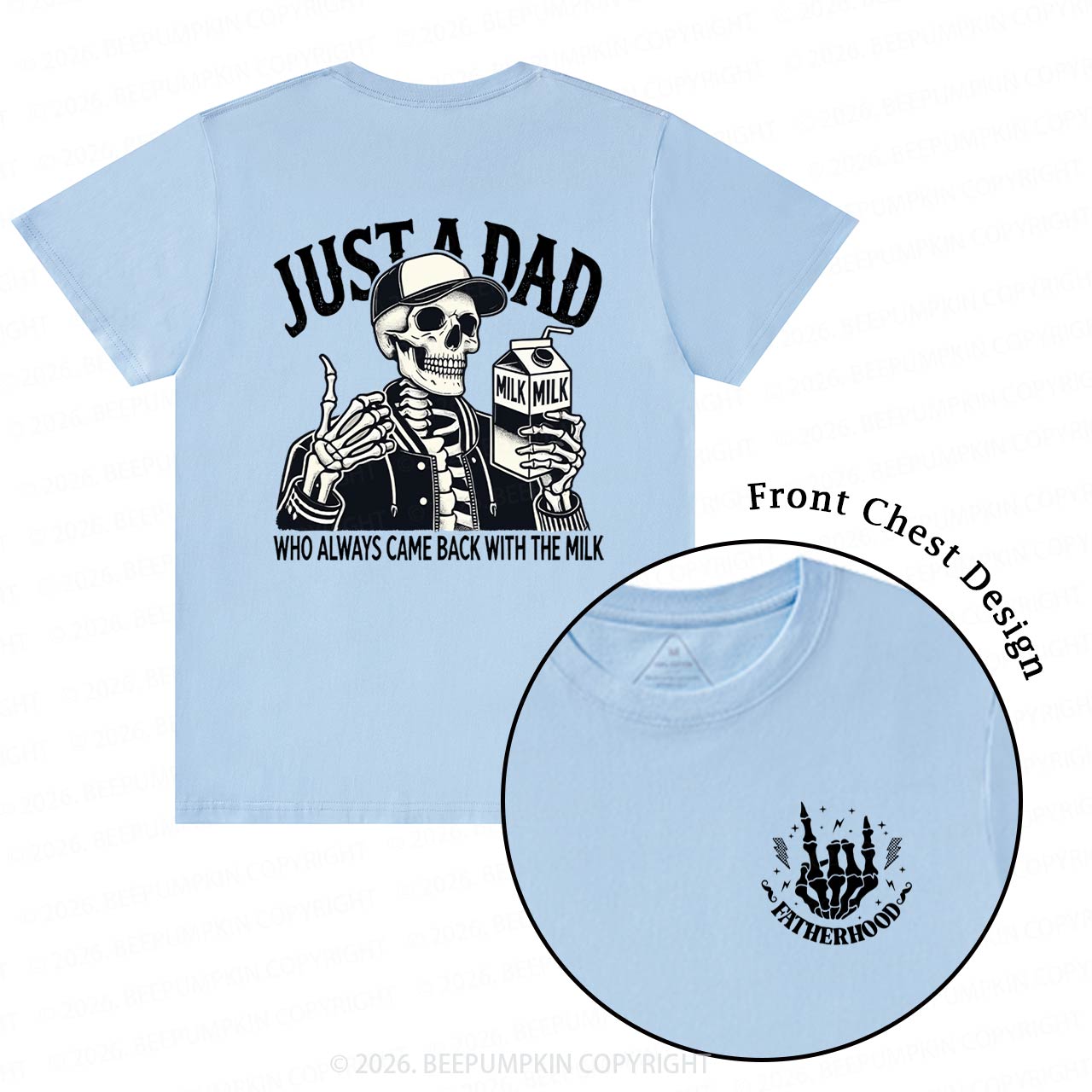 Just A Dad Who Always Came Back With The Milk T-Shirts