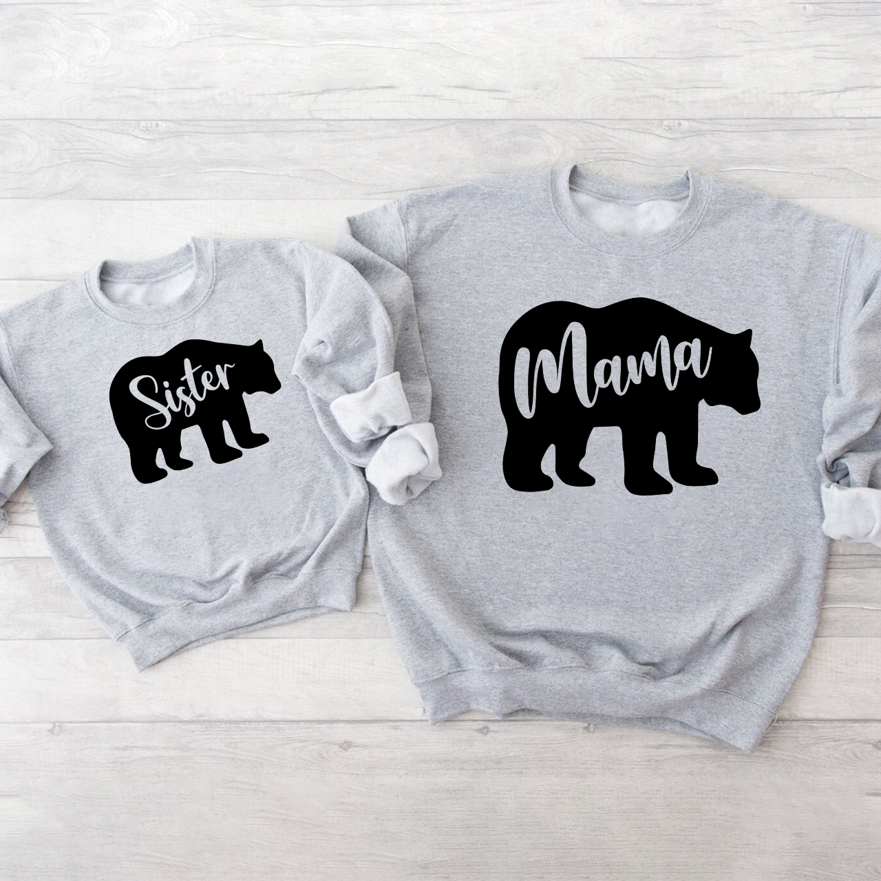 Bear Group Family Matching Sweatshirts