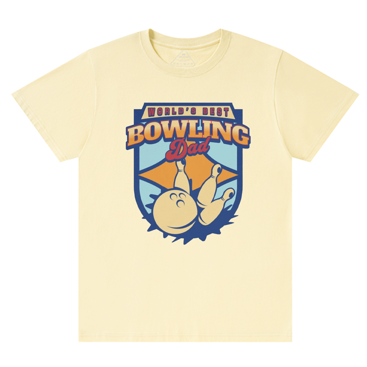 Retro Bowling Dad T-shirt
