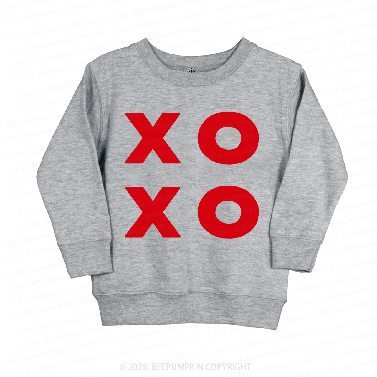 XOXO Valentines Day Kids Sweatshirt