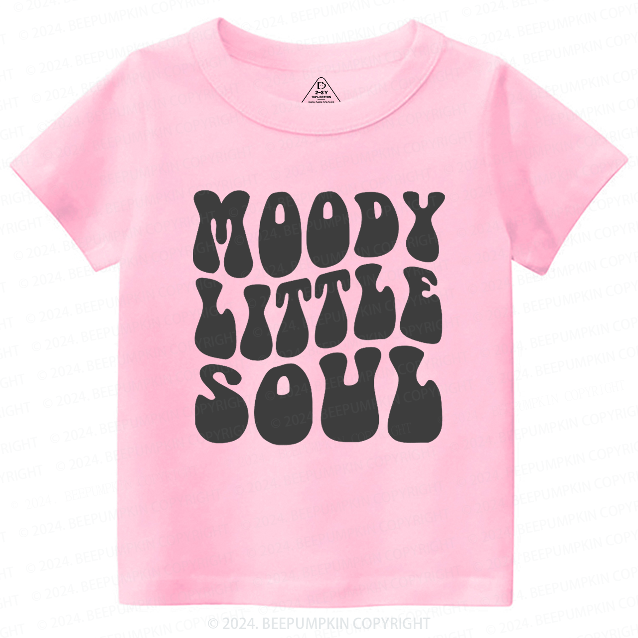 Moody Little Soul Halloween Toddler&Kids Tees