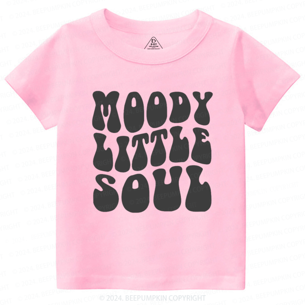 Moody Little Soul Halloween Toddler&Kids Tees