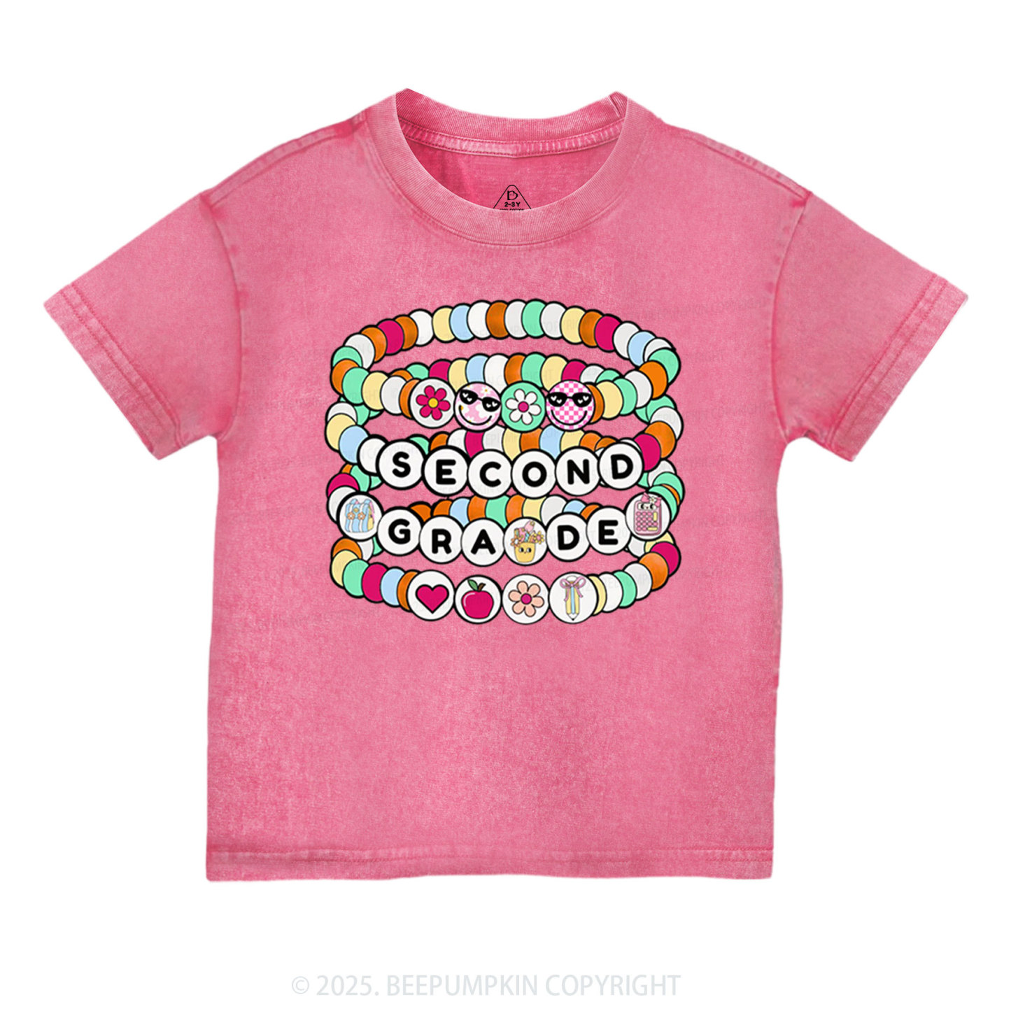 Personalized Friendship Bracelet Toddler&Kids Washed Tees