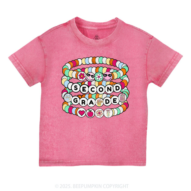 Personalized Friendship Bracelet Toddler&Kids Washed Tees