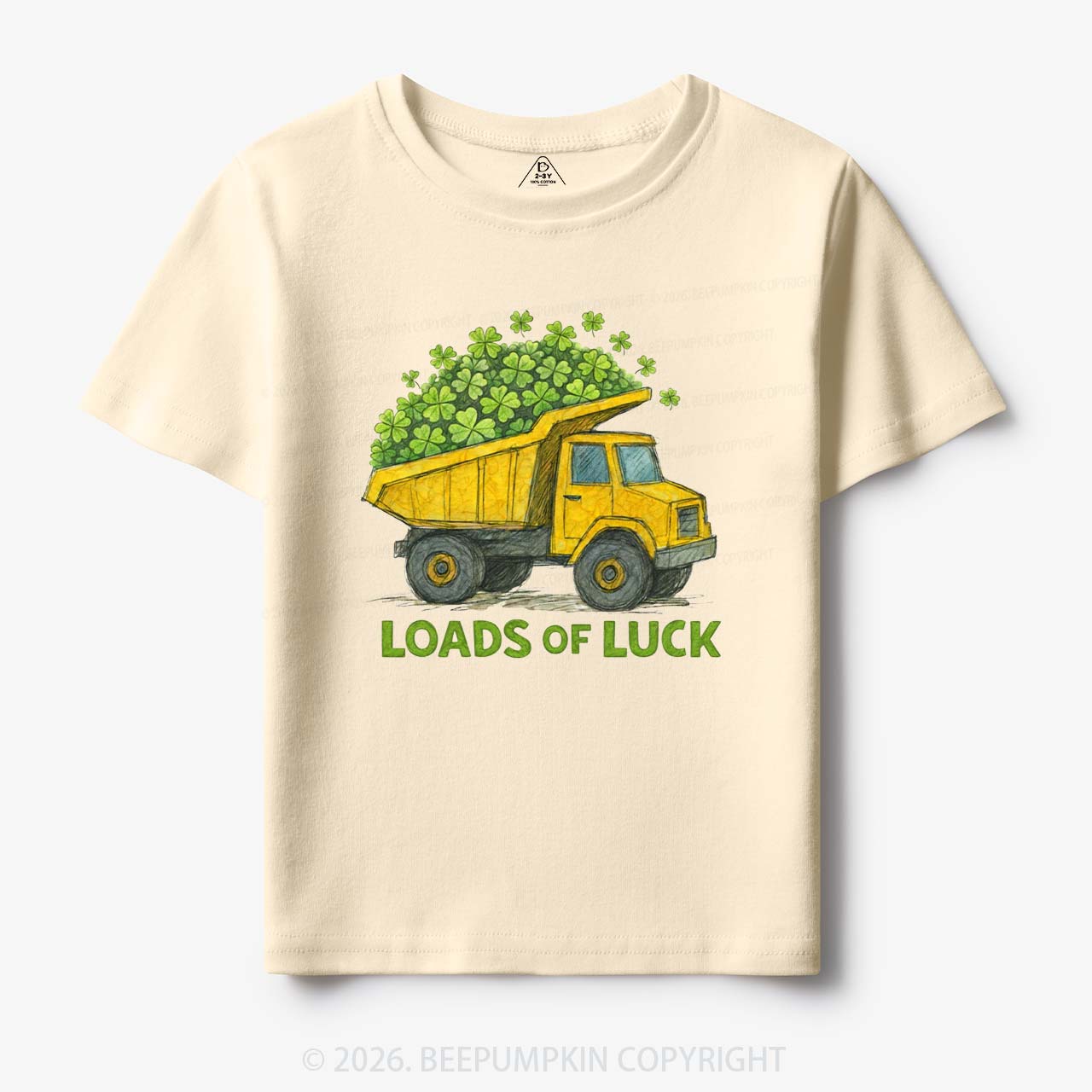 Loads Of Luck St. Patrick's Day Toddler&Kid's Tees Beepumpkin
