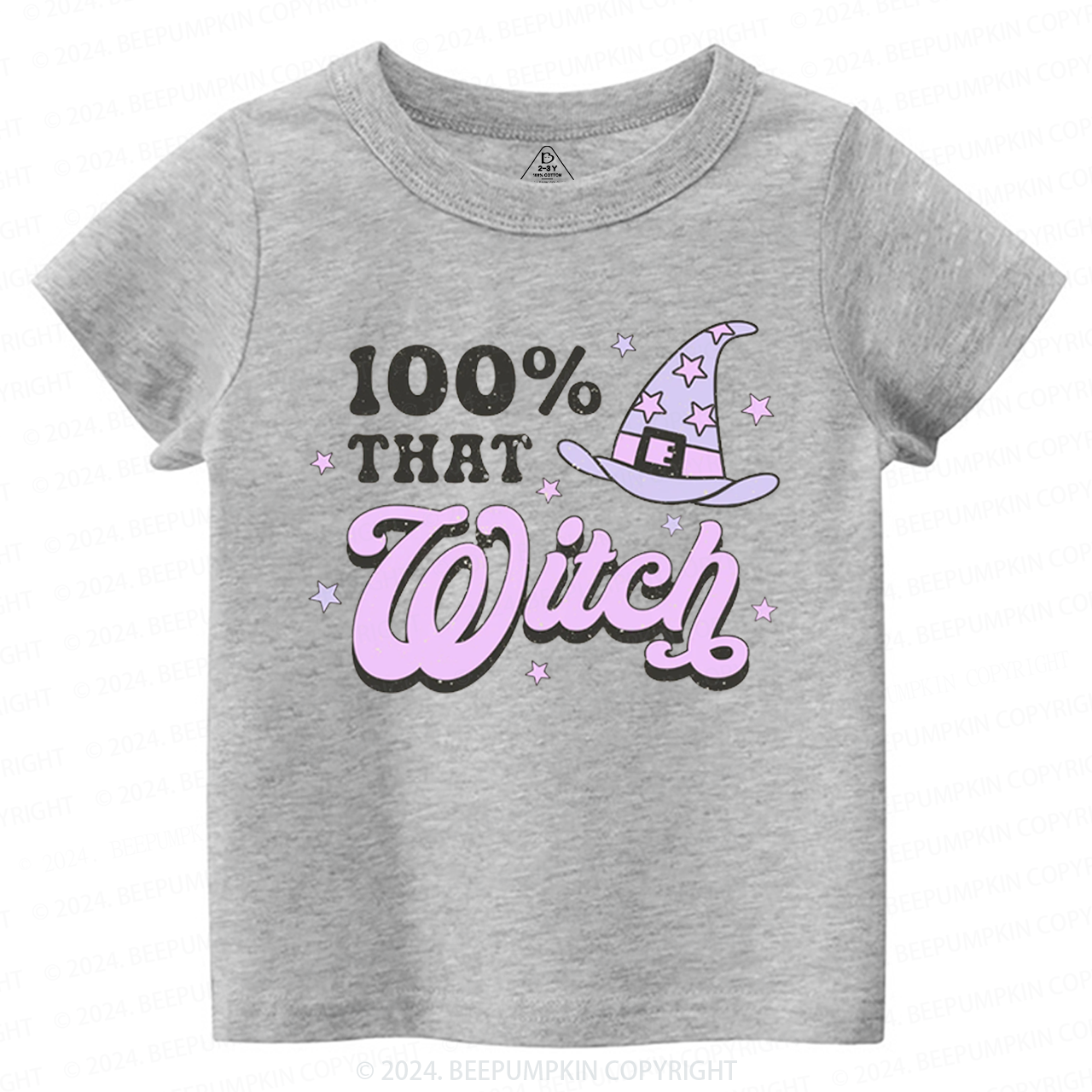 100% That Witch Halloween Toddler&Kids Tees 