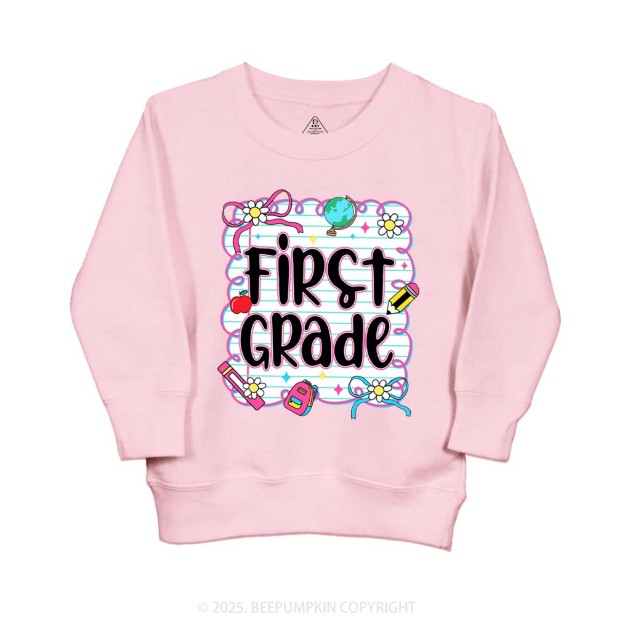 Personalized Grade Gift Package Sharing Kid's Sweatshirt