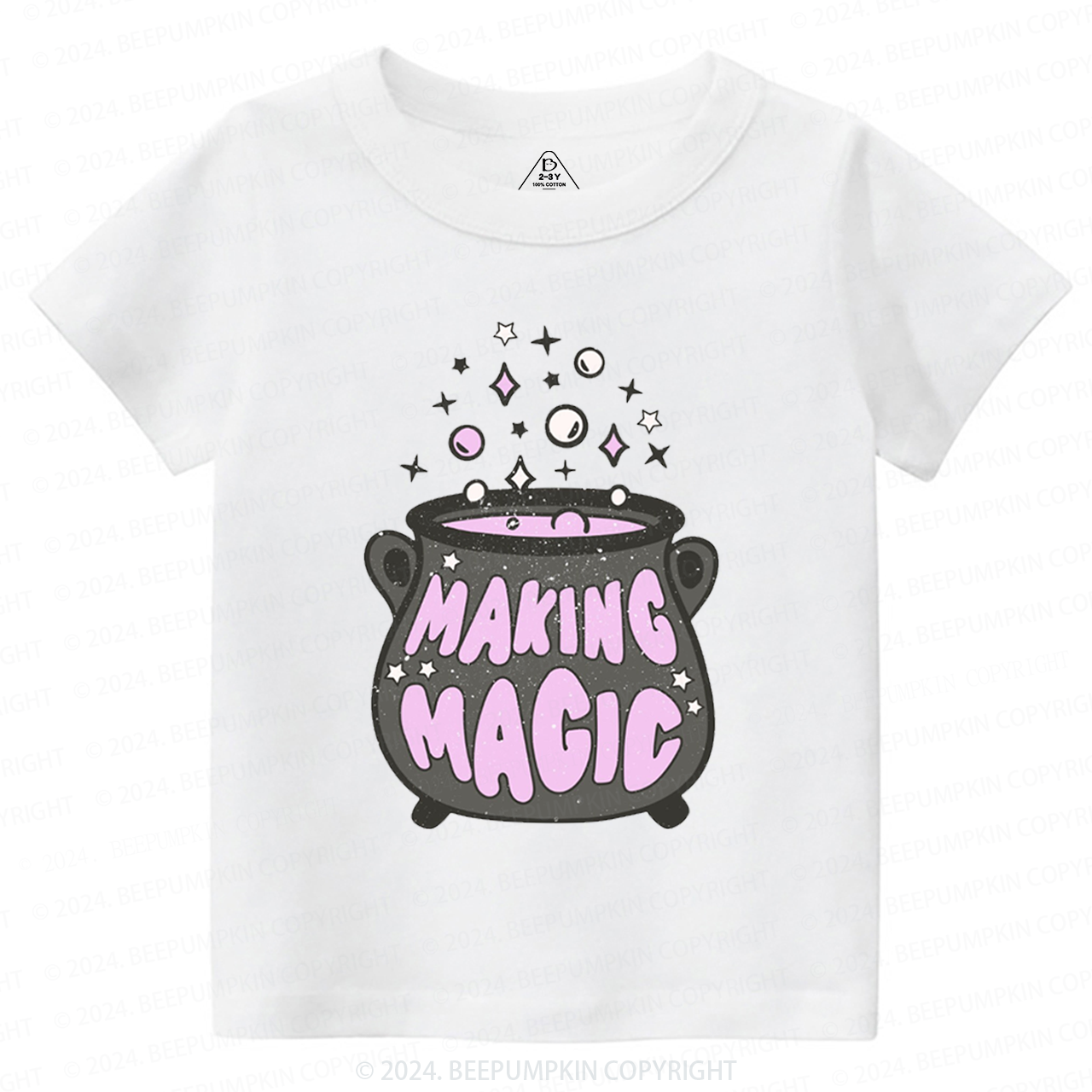 Making Magic Witch Halloween Toddler&Kids Tees 