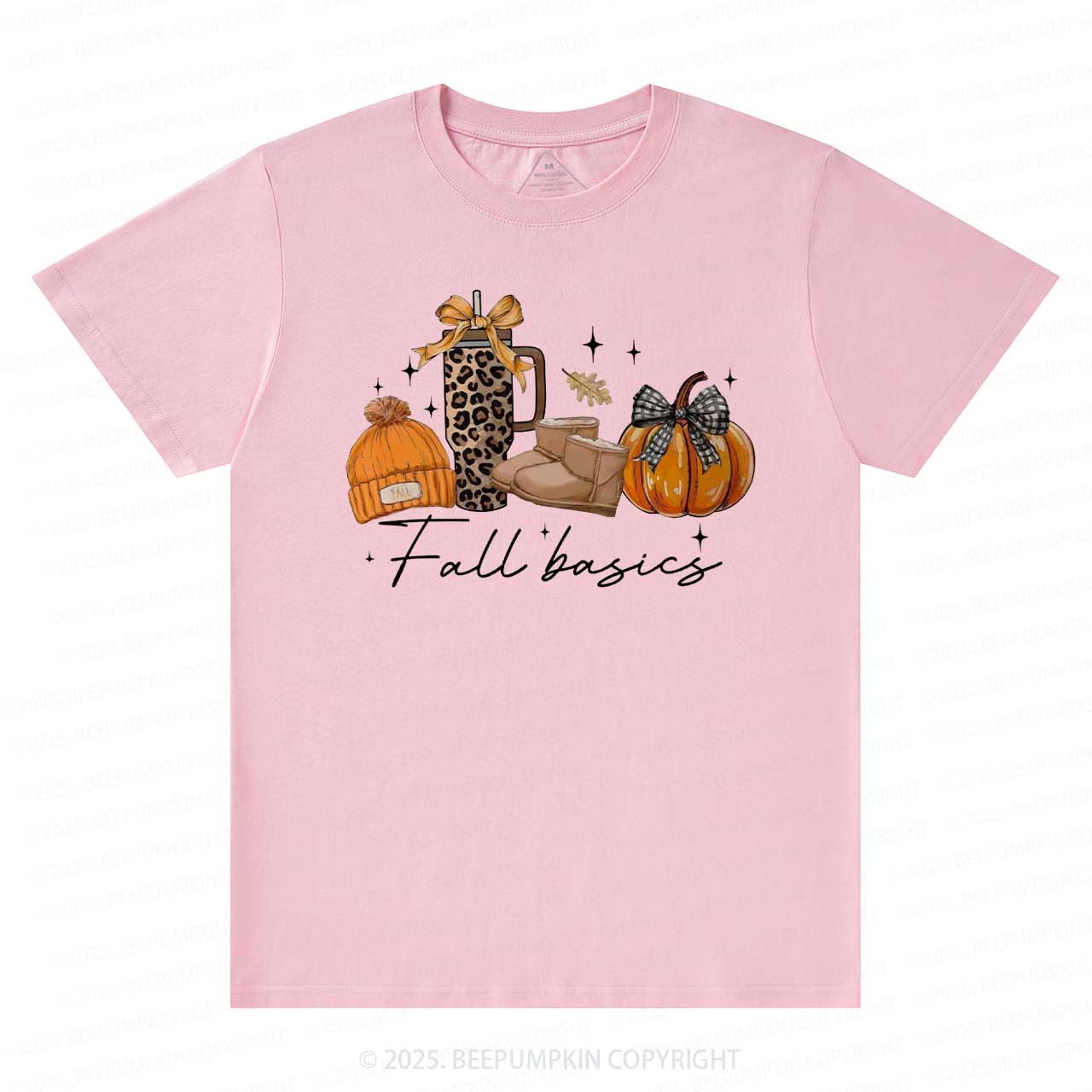 Fall Pumpkin Bow T-Shirts Beepumpkin 