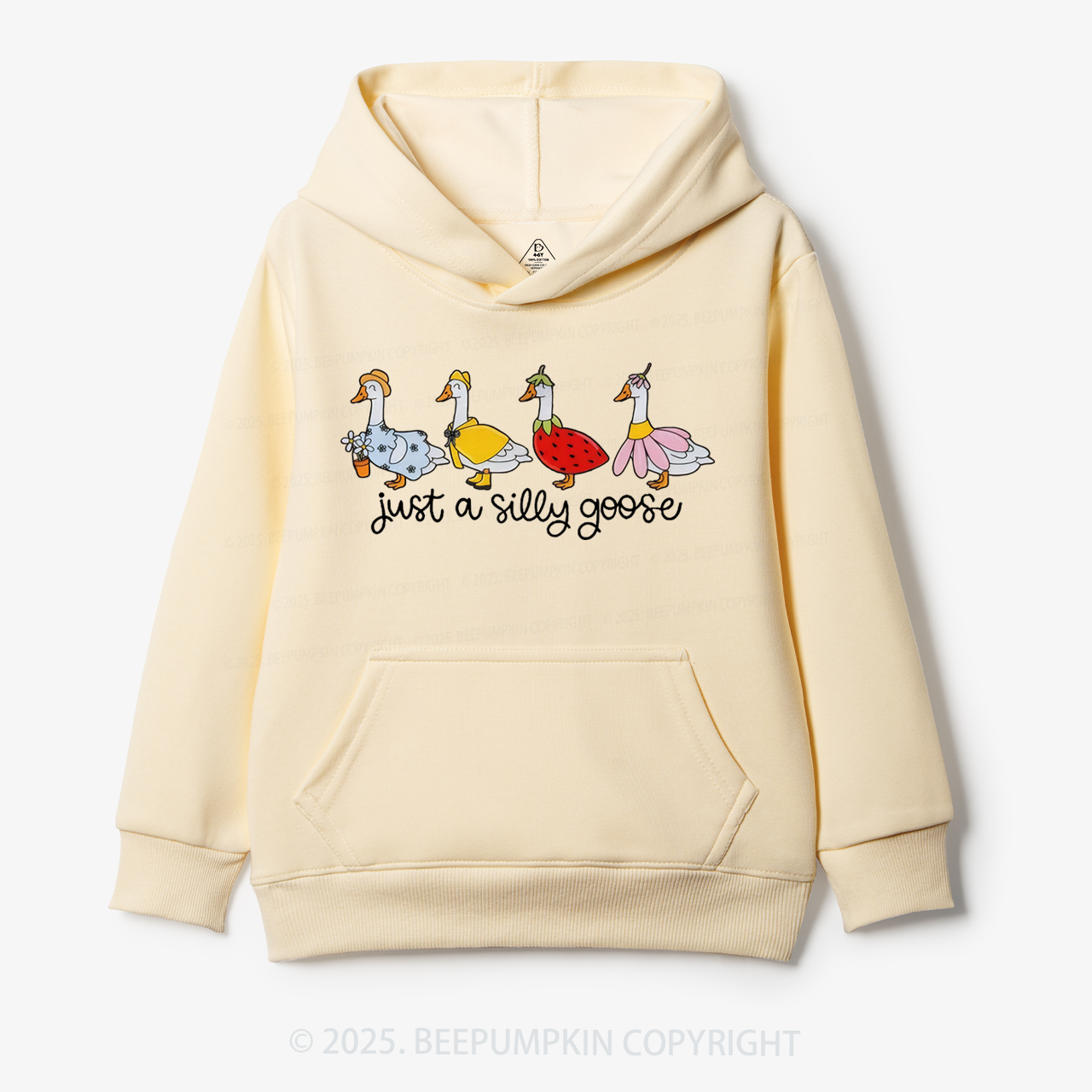 Just A Silly Goose Kid's Hoodies Beepumpkin