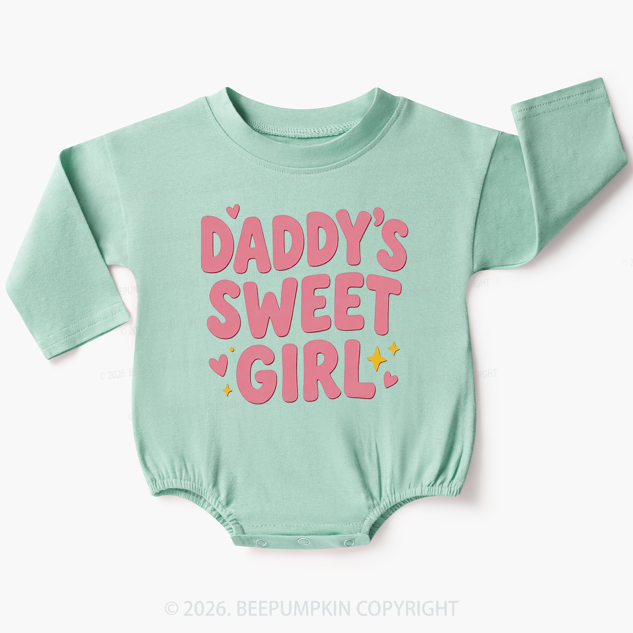 Daddy's Sweet Girl Baby Bubble Romper