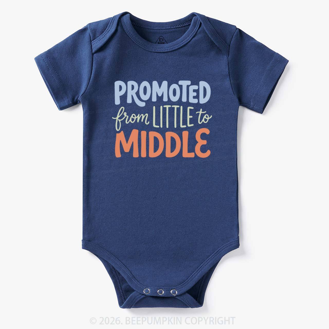 Promoted From Little To Middle Bodysuit