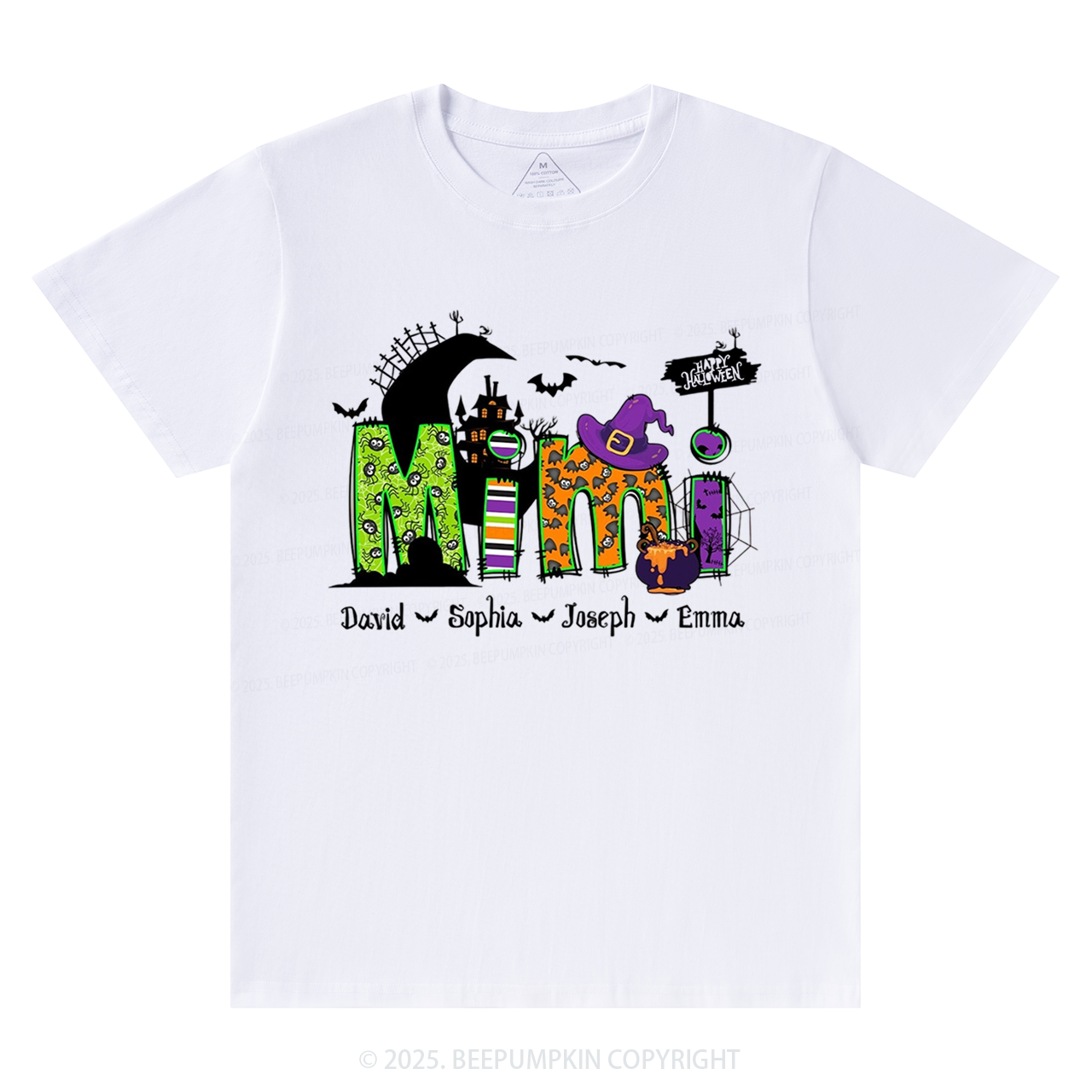 Personalized Mimi Halloween T-Shirts Beepumpkin