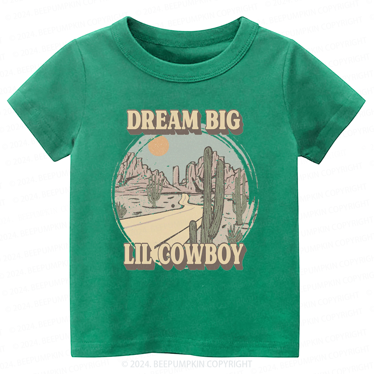 Dream Big Little Cowboy Toddler&Kids Tees