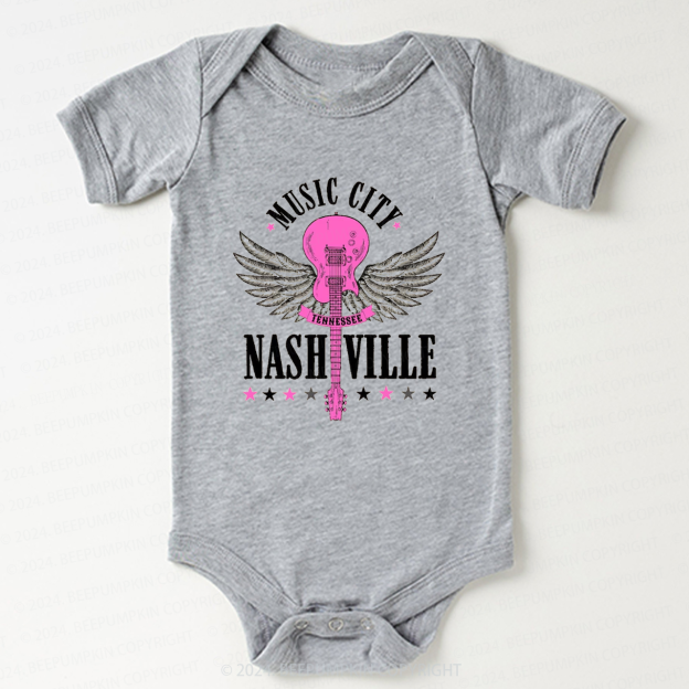 Music City Nashville Bodysuit For Baby 8