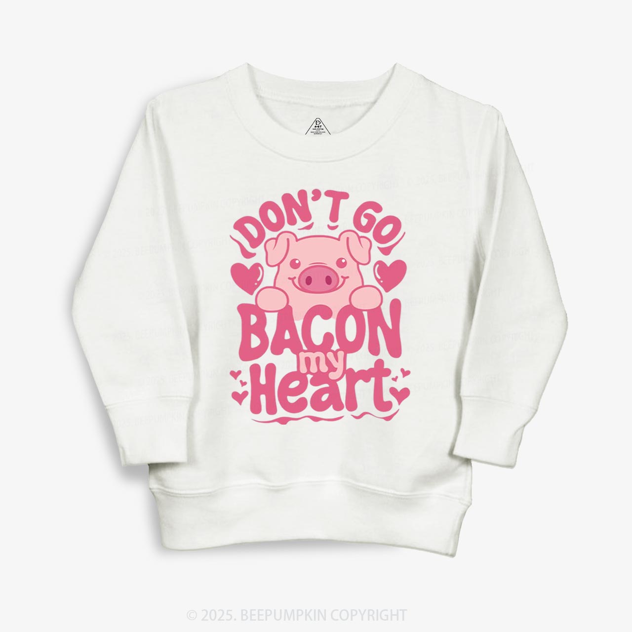 Don't Go Bacon My Heart Kid's Sweatshirt