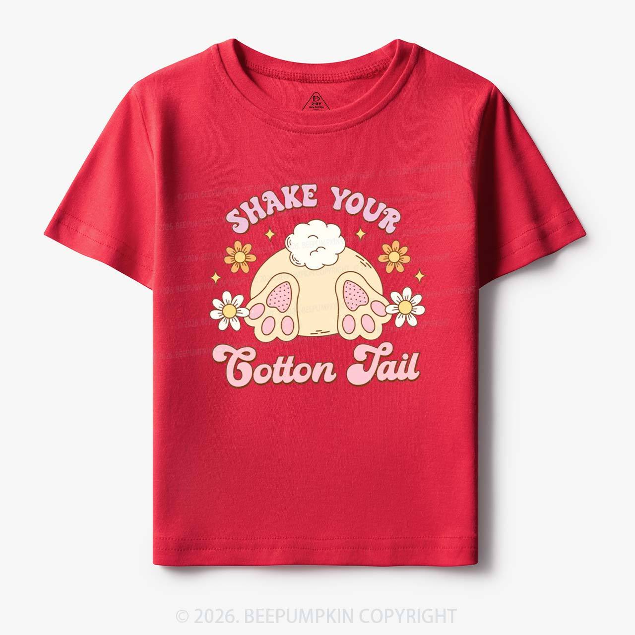Shake Your Cotton Tail Toddler&Kids Tees