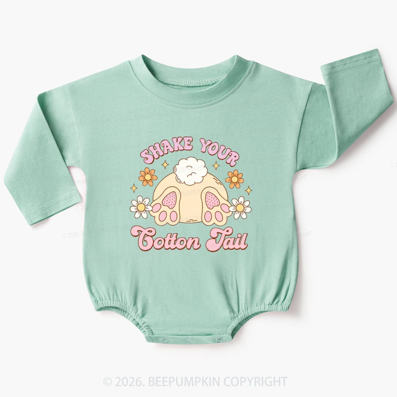 Shake Your Cotton Tail Baby Bubble Romper