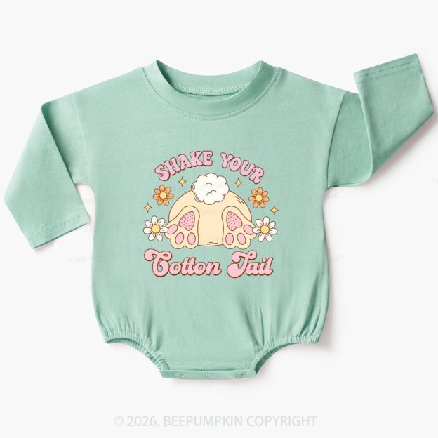 Shake Your Cotton Tail Baby Bubble Romper