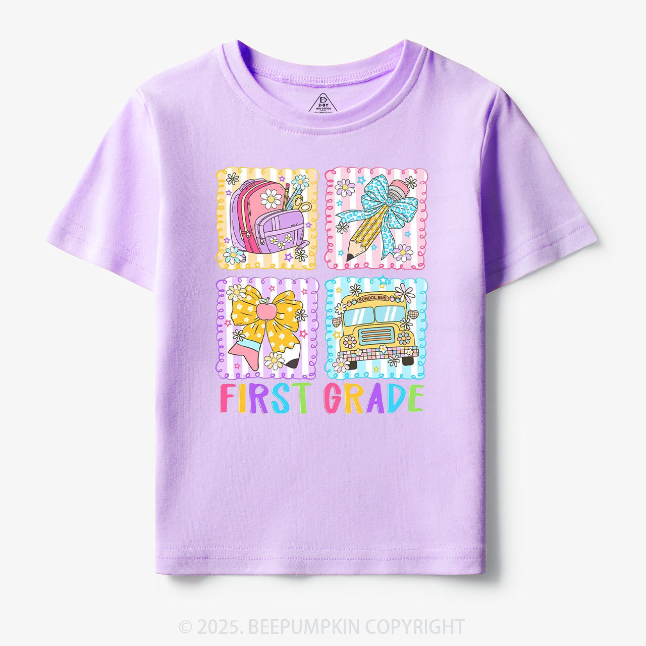 Learning Squares Toddler&Kid's Tees Beepumpkin