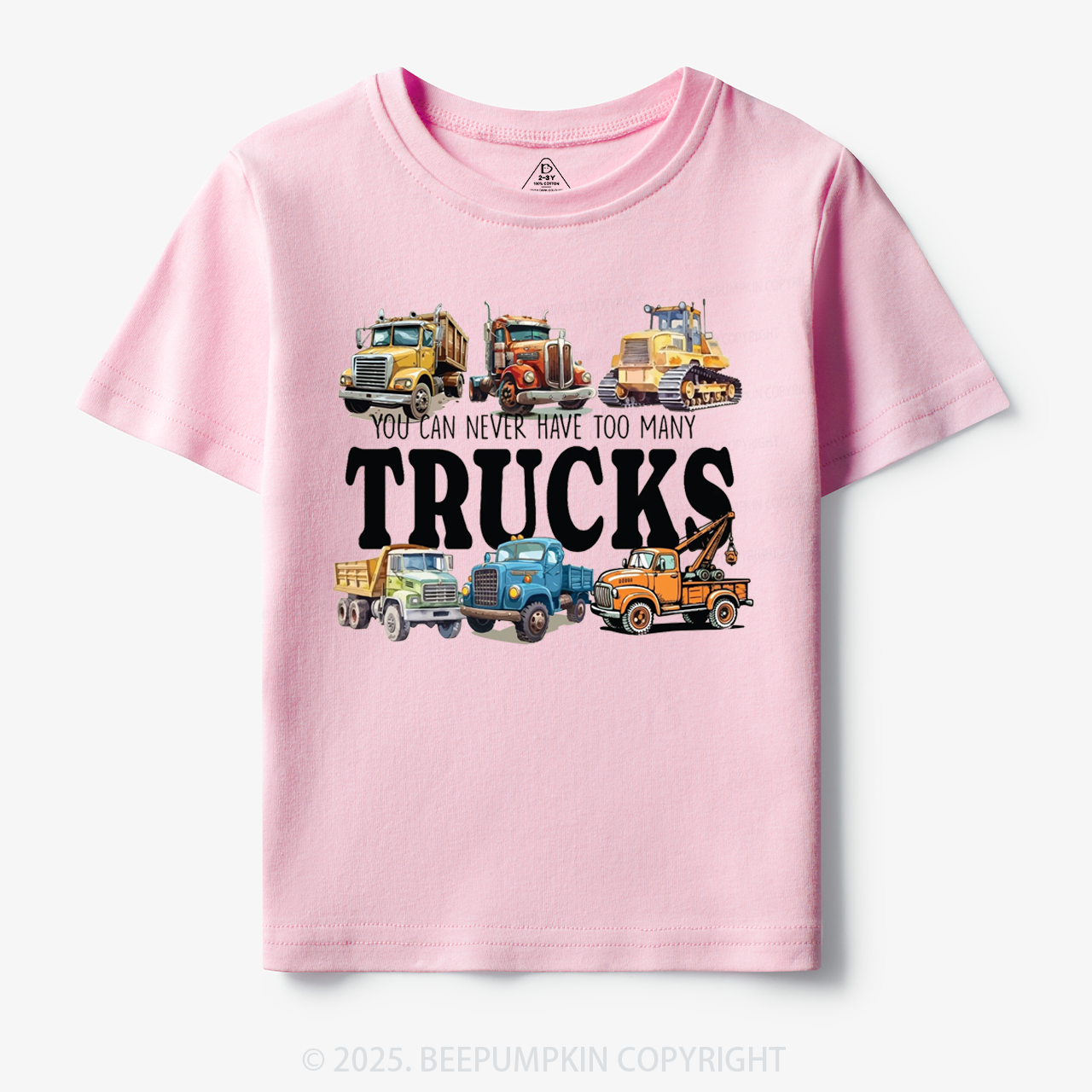 Trucks Toddler&Kid's Tees Beepumpkin 7