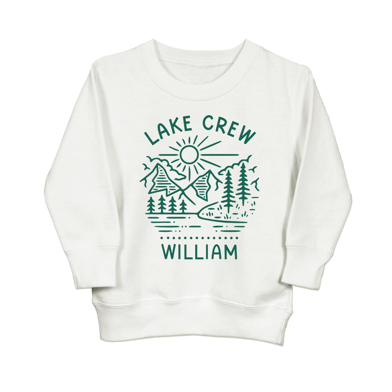 Custom Lake Crew Kids Sweatshirt  Sale-Beepumpkin™