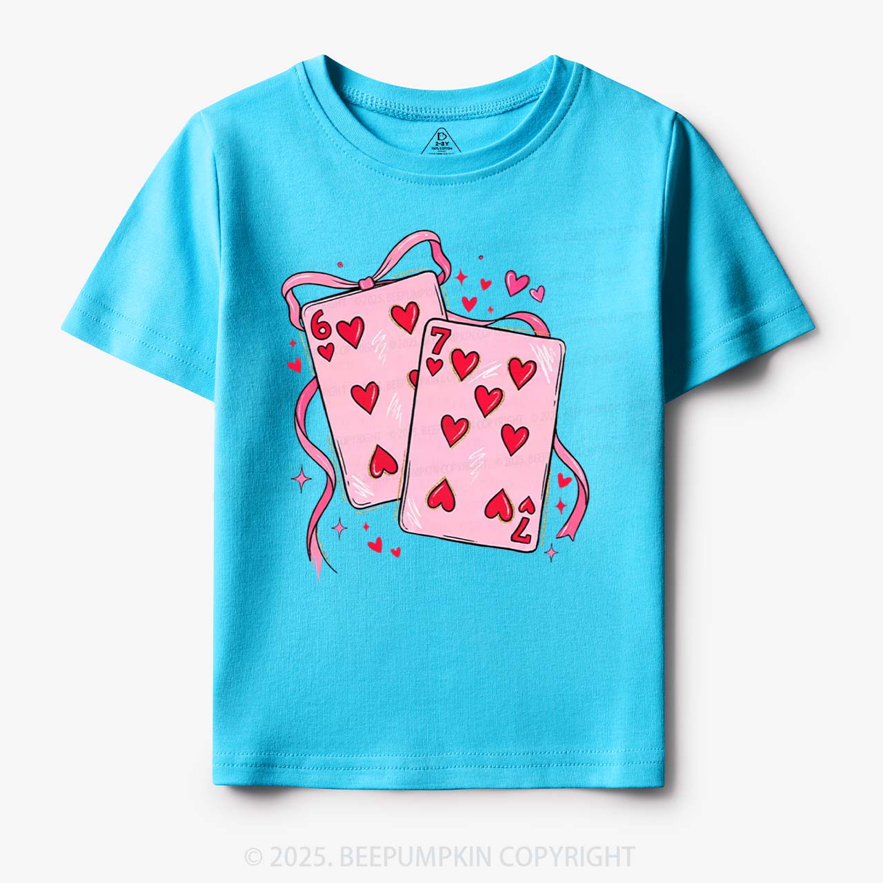 Playing Cards Valentine's Day 67 Toddler&Kid's Tees Beepumpkin