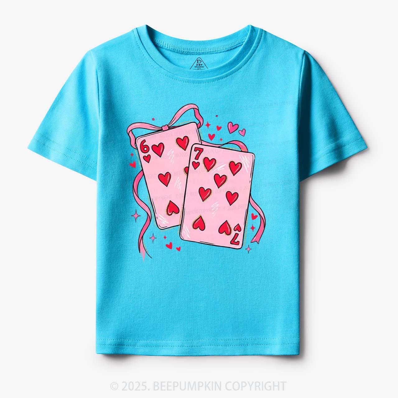 Playing Cards Valentine's Day 67 Toddler&Kid's Tees Beepumpkin