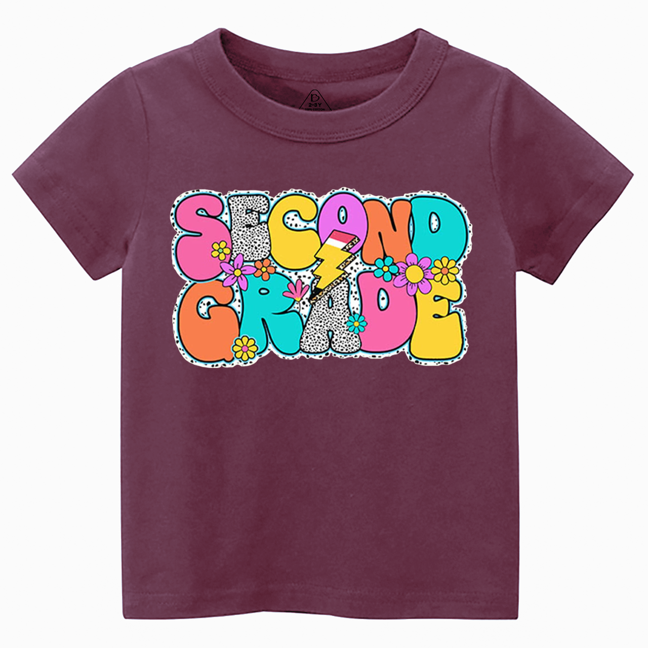 Personalized Retro Back To School Toddler&Kid's Tees Beepumpkin 