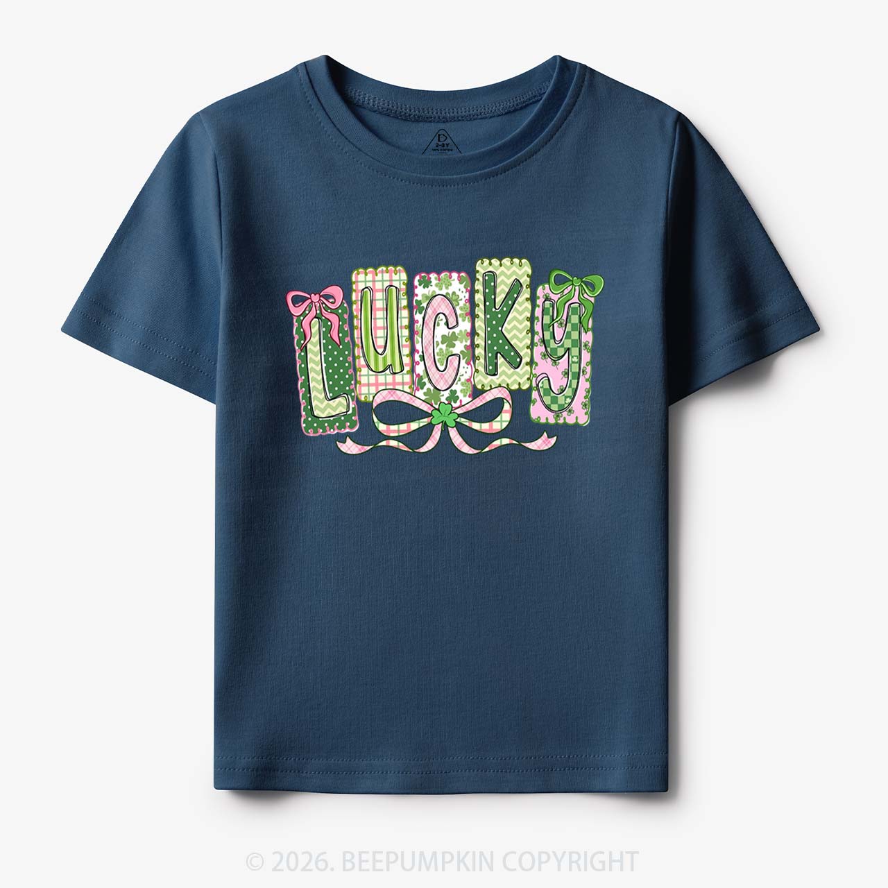 Lucky Shamrock St. Patrick's Day Toddler&Kid's Tees Beepumpkin