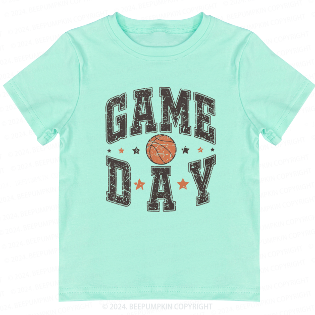 Game Day Basketball Toddler&Kids Tees 