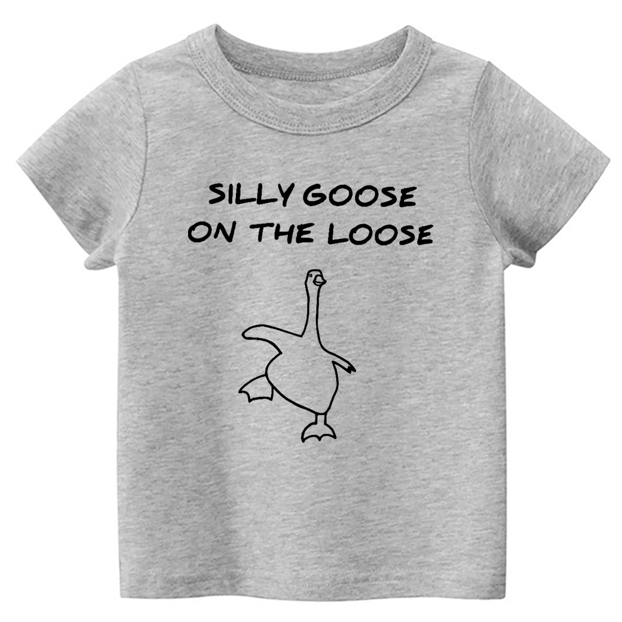 Silly Goose On The Loose Toddler&Kids Tees