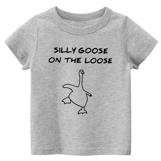 Silly Goose On The Loose Toddler&Kids Tees