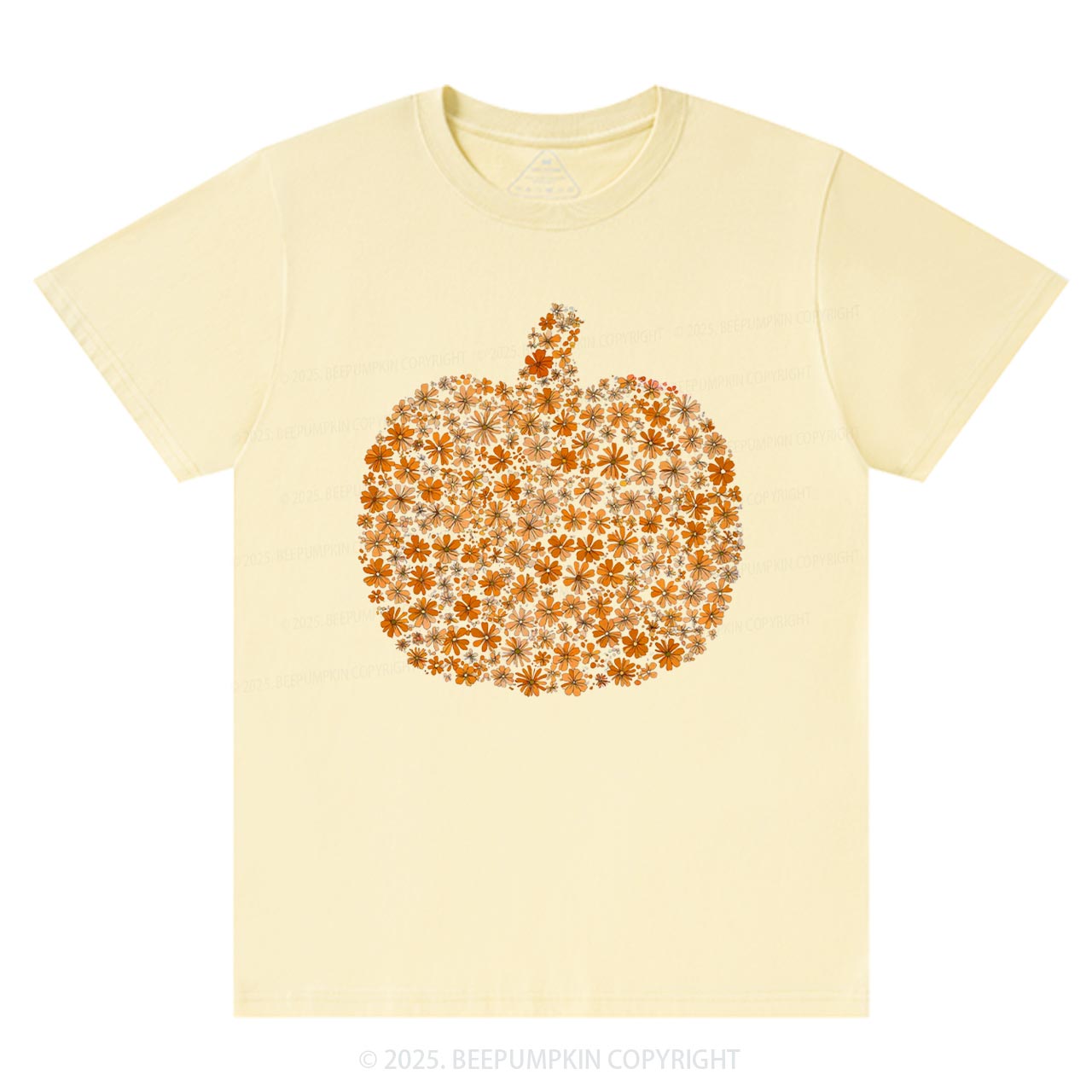 Flower Pumpkin T-Shirts Beepumpkin