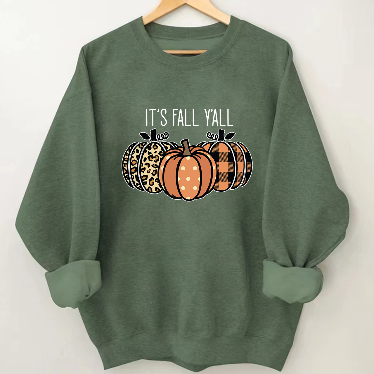 It's Fall Yall Pumpkin Sweatshirts