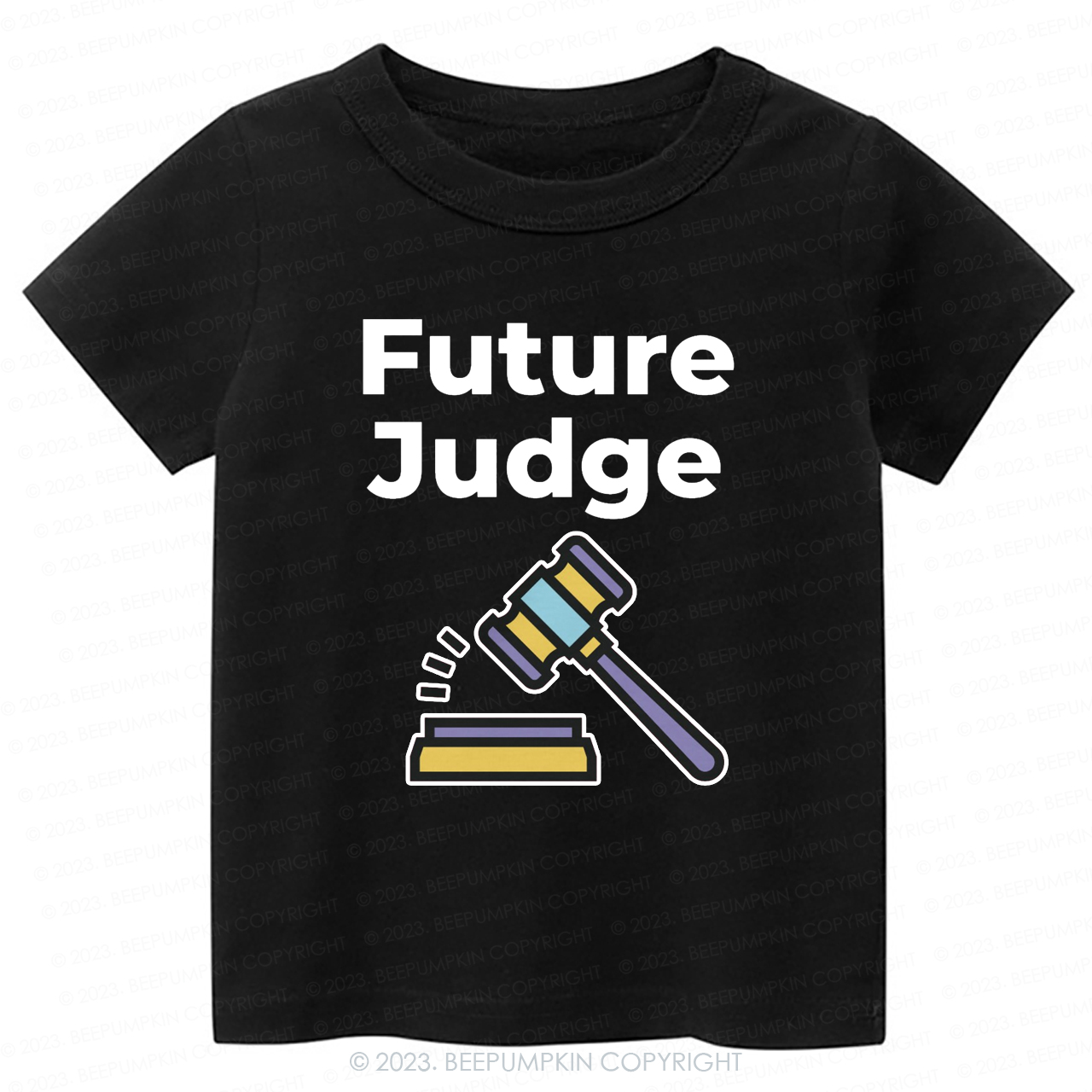 Funny Baby Future Judge  -Toddler Tees