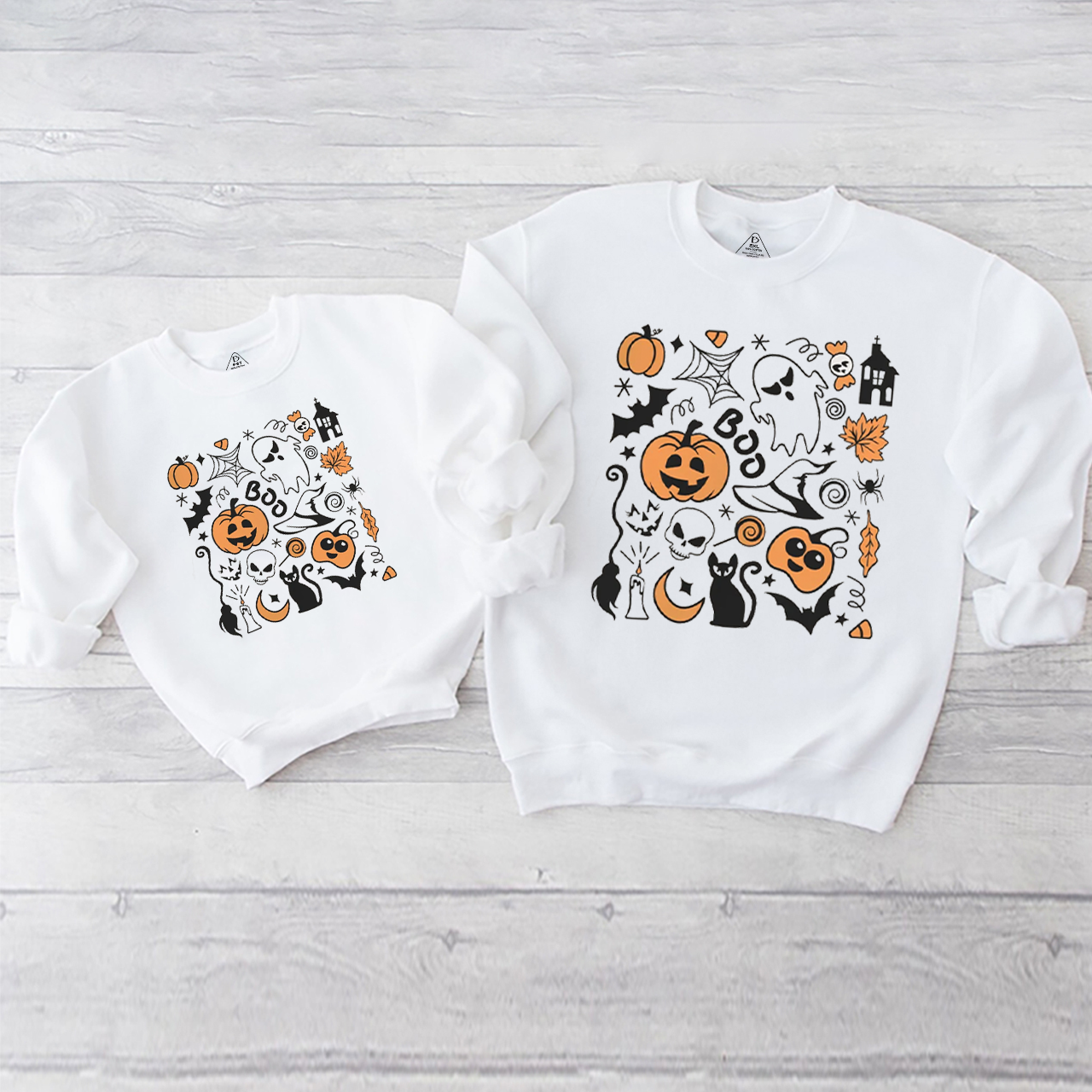 Halloween Vintage Spooky Mom&Me Swetshirt