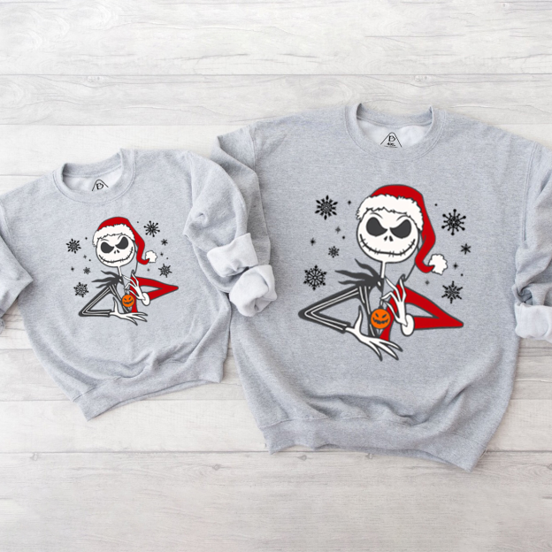 Nightmare Before Halloween  Family Matching Sweatshirt