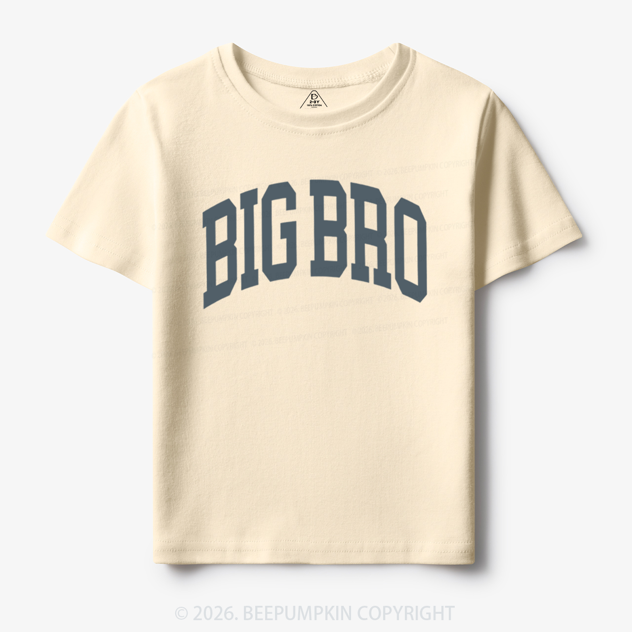 Big Bro Boho Natural Toddler&Kid's Tees