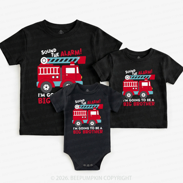 Big Brother Baby Announcement Matching Tees For Siblings